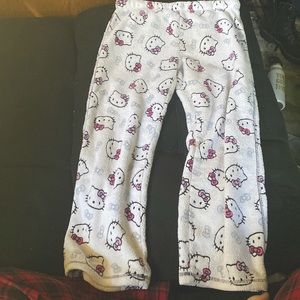 Hello kitty pajama pants by Sanrio 2012. Size medium